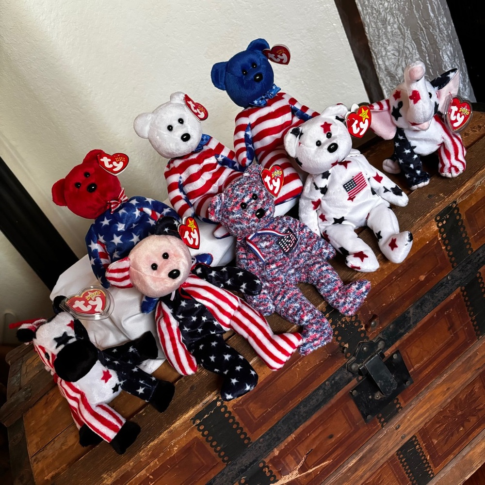 Ty Beanie Babies USA/rare/vintage